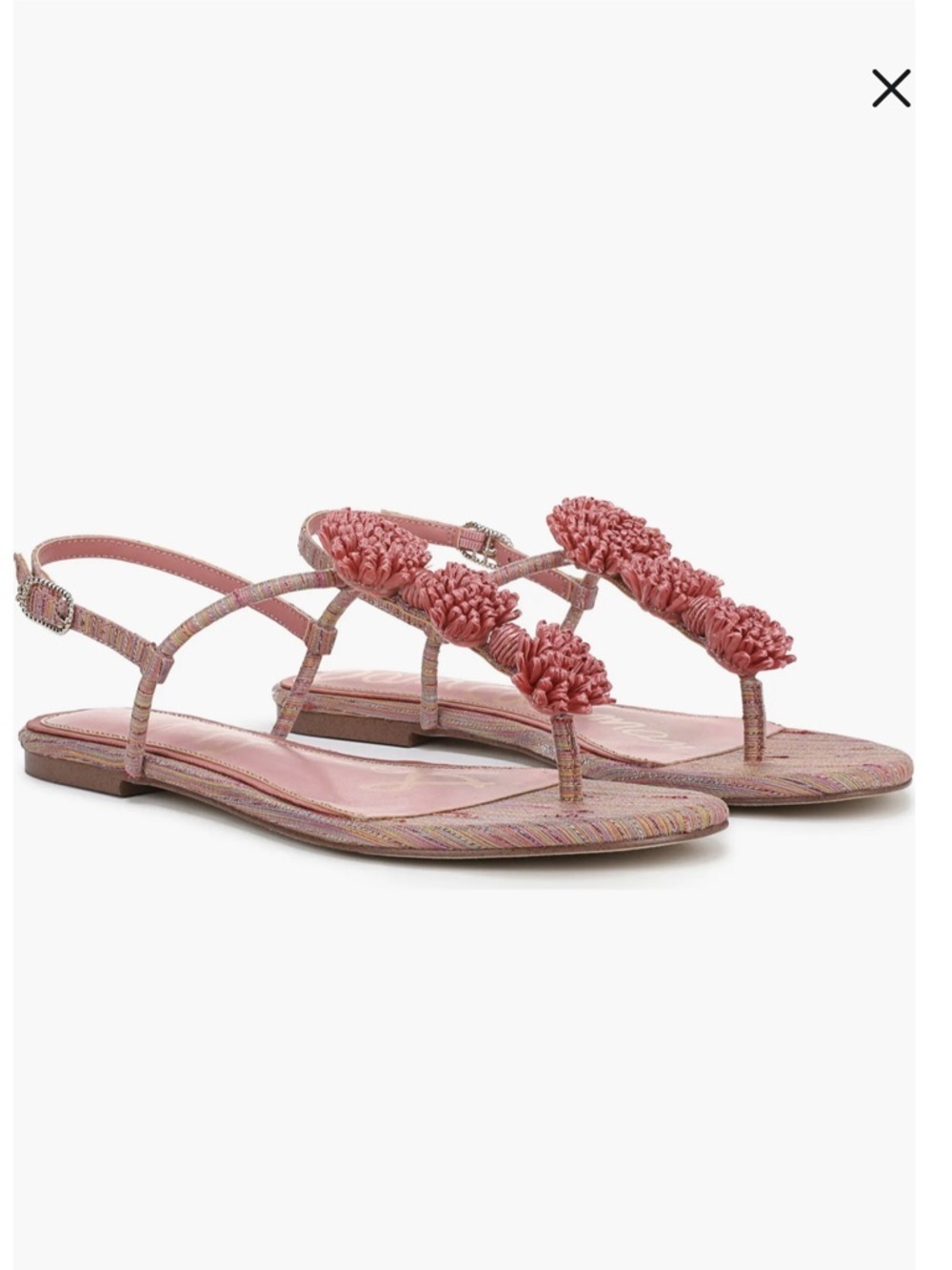 Sam Edelman Pink Eliza Sandals NWT